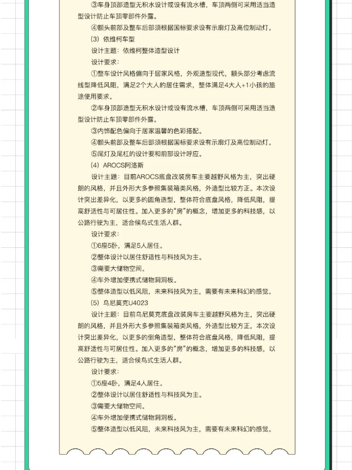 图片[7]-2025第一届“康派斯房车杯”房车设计专项赛
