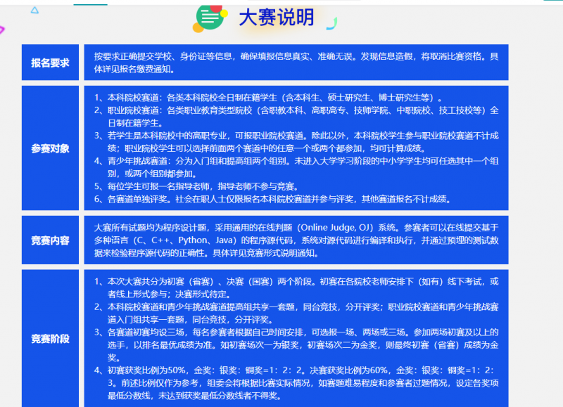 码蹄杯全国职业院校程序设计大赛-掌上竞赛